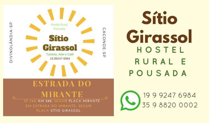 Hostel Sitio Girassol Caconde Zewnętrze zdjęcie